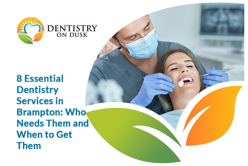 Brampton dental clinic offering services like orthodontics and root canals, tailored for patients needing timely dental care 