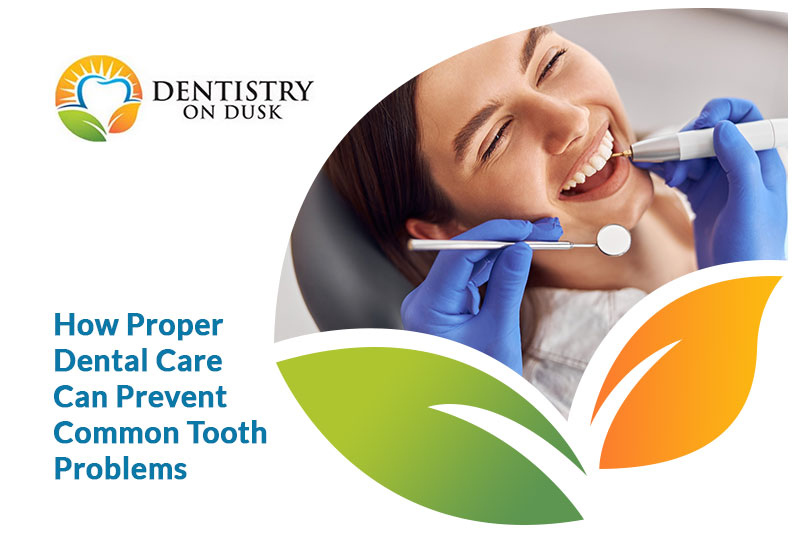 Brampton dentist showing proper dental care techniques to prevent common tooth problems like cavities and enamel wear 